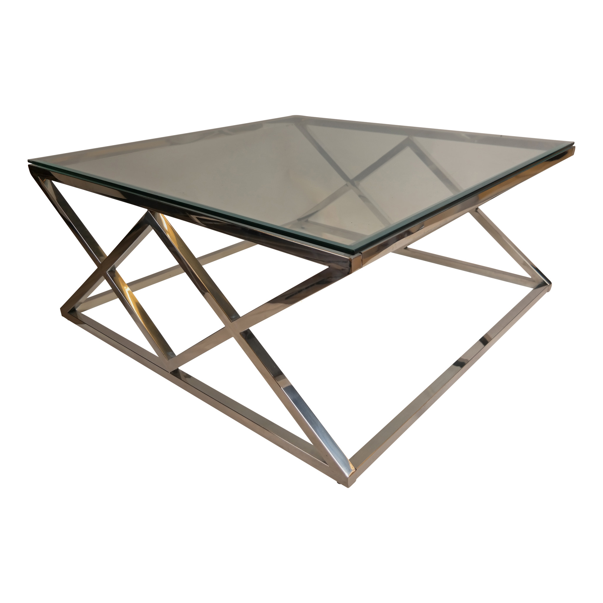 Salontafel Idol Zilver 100 x 100 cm