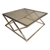 Salontafel Idol Zilver 100 x 100 cm