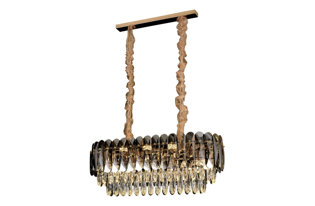 Hanglamp Emilio klein Ø 60 cm - Dark Brown