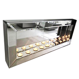 Sfeerhaard Waxinelichtjes Spiegel Zilver 9 lichts - Eric Kuster Stijl