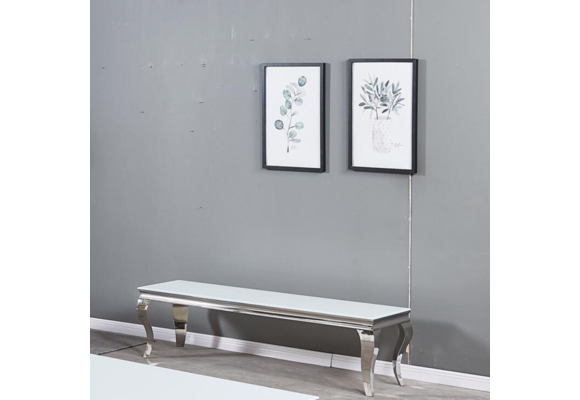 TV-Meubel Polo Wit Glas