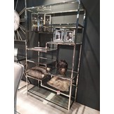 Wandmeubel Sierra Zilverkleurig 100 x 40 x 180 CM