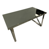 Eettafel Rixos Mirror Top Glass 160 x 90 cm