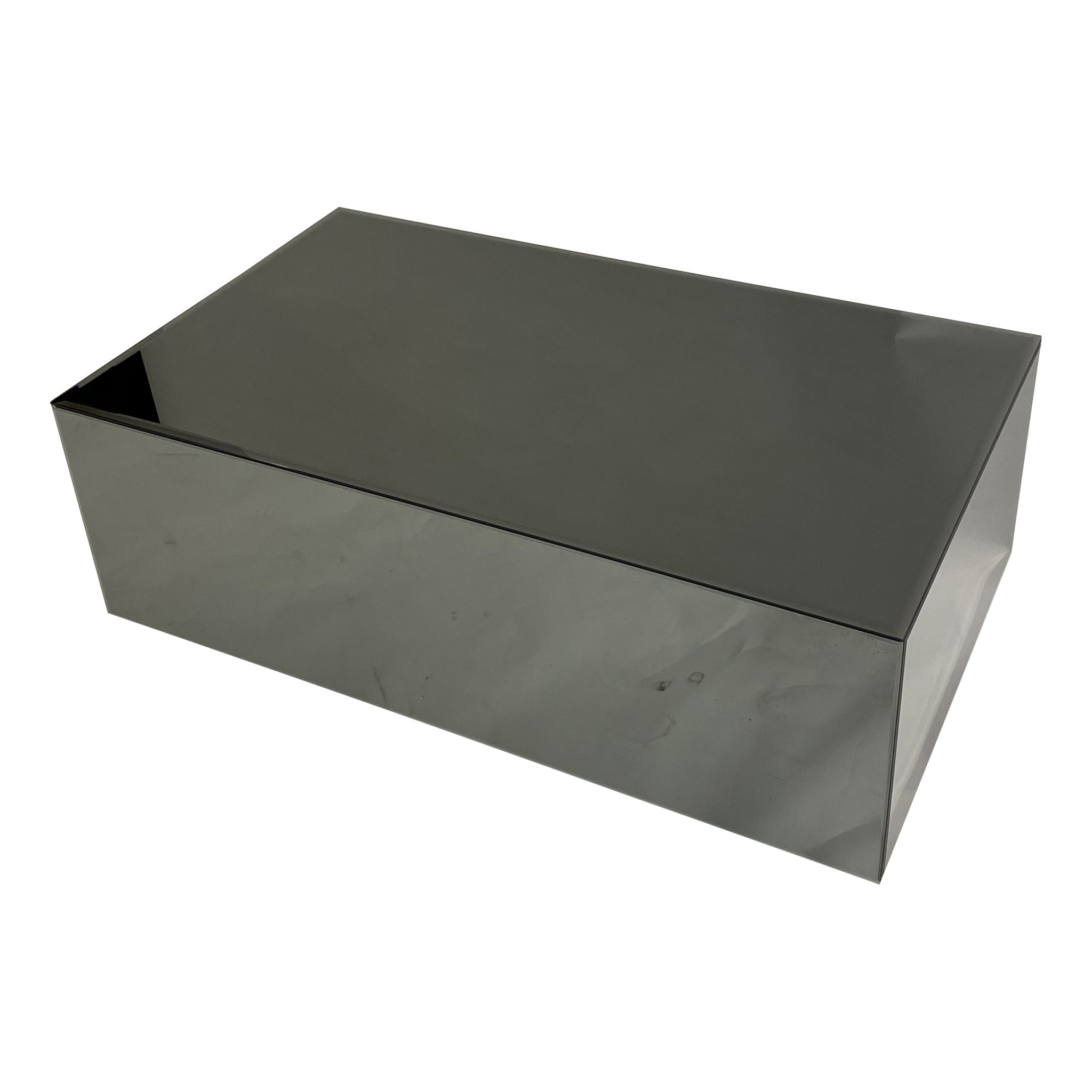 Salontafel Blocci Blokvormig Spiegel Antraciet 120 x 70 CM