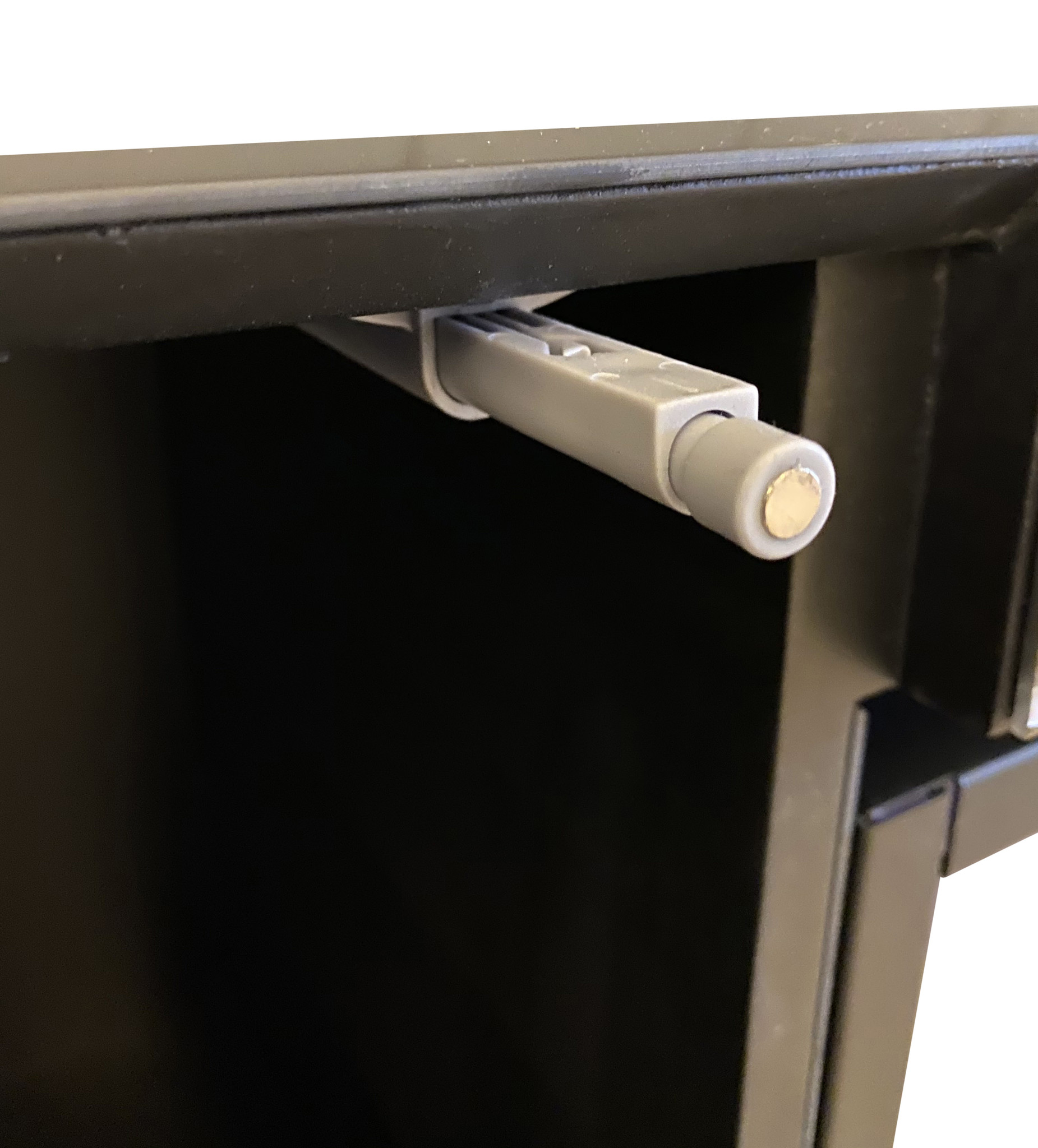 TV-Meubel Blocci Spiegel Sepia met ingebouwde sfeerhaard