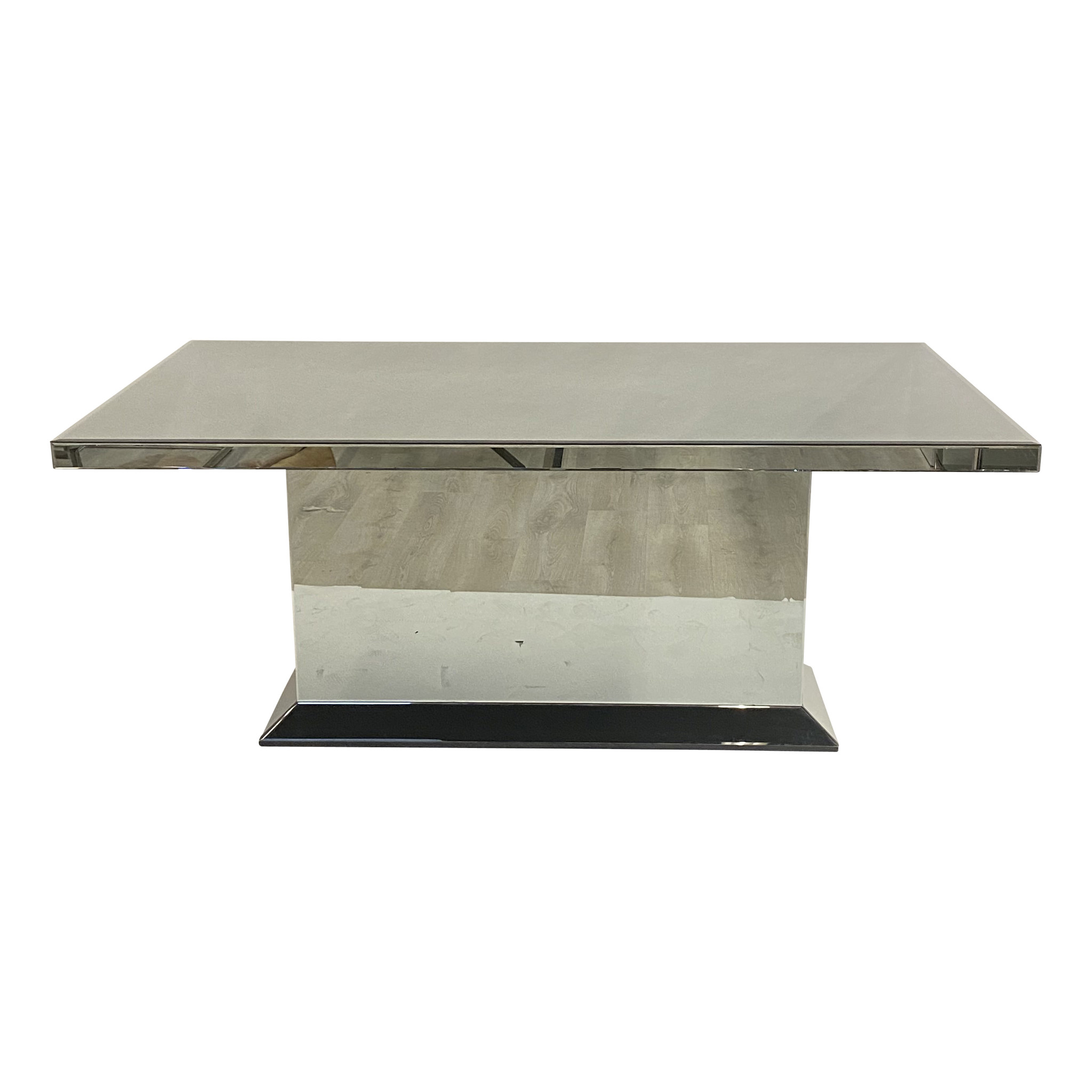 Eettafel Blocci Spiegel Glas - Antraciet