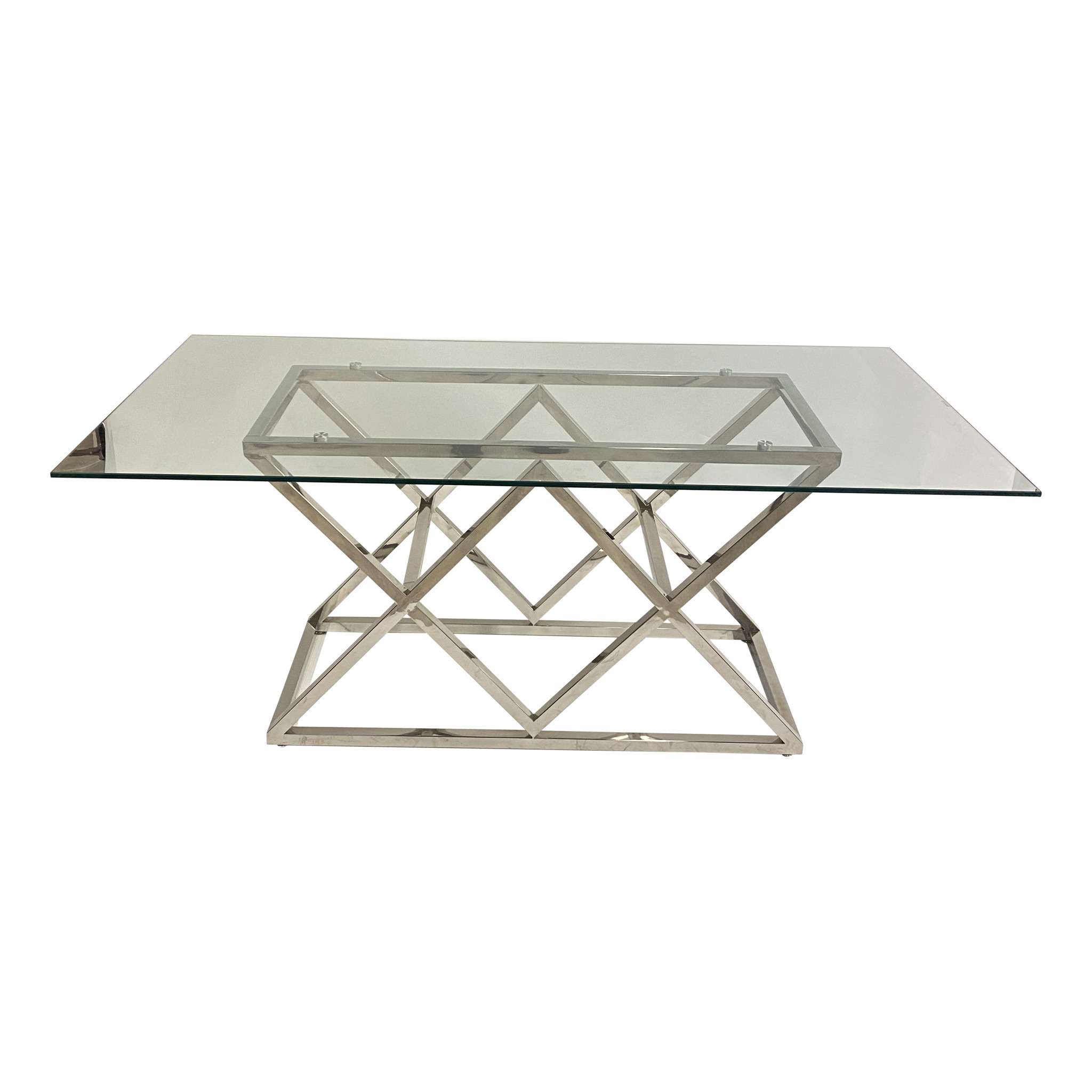 Eettafel Idol Zilver 180 x 90 cm