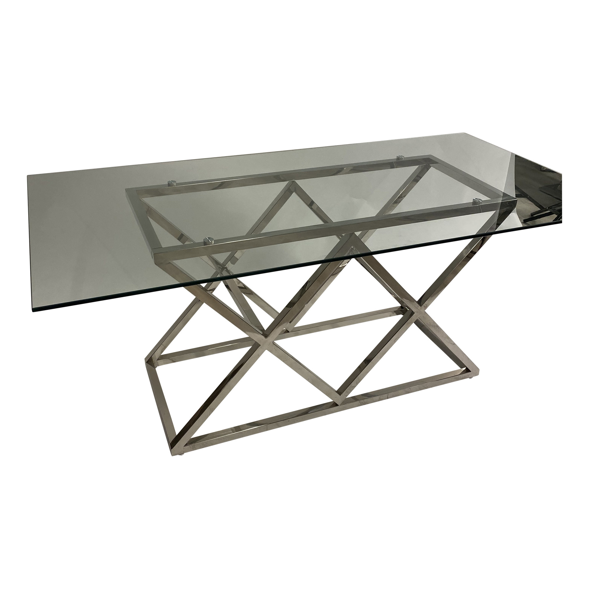Eettafel Idol Zilver 180 x 90 cm