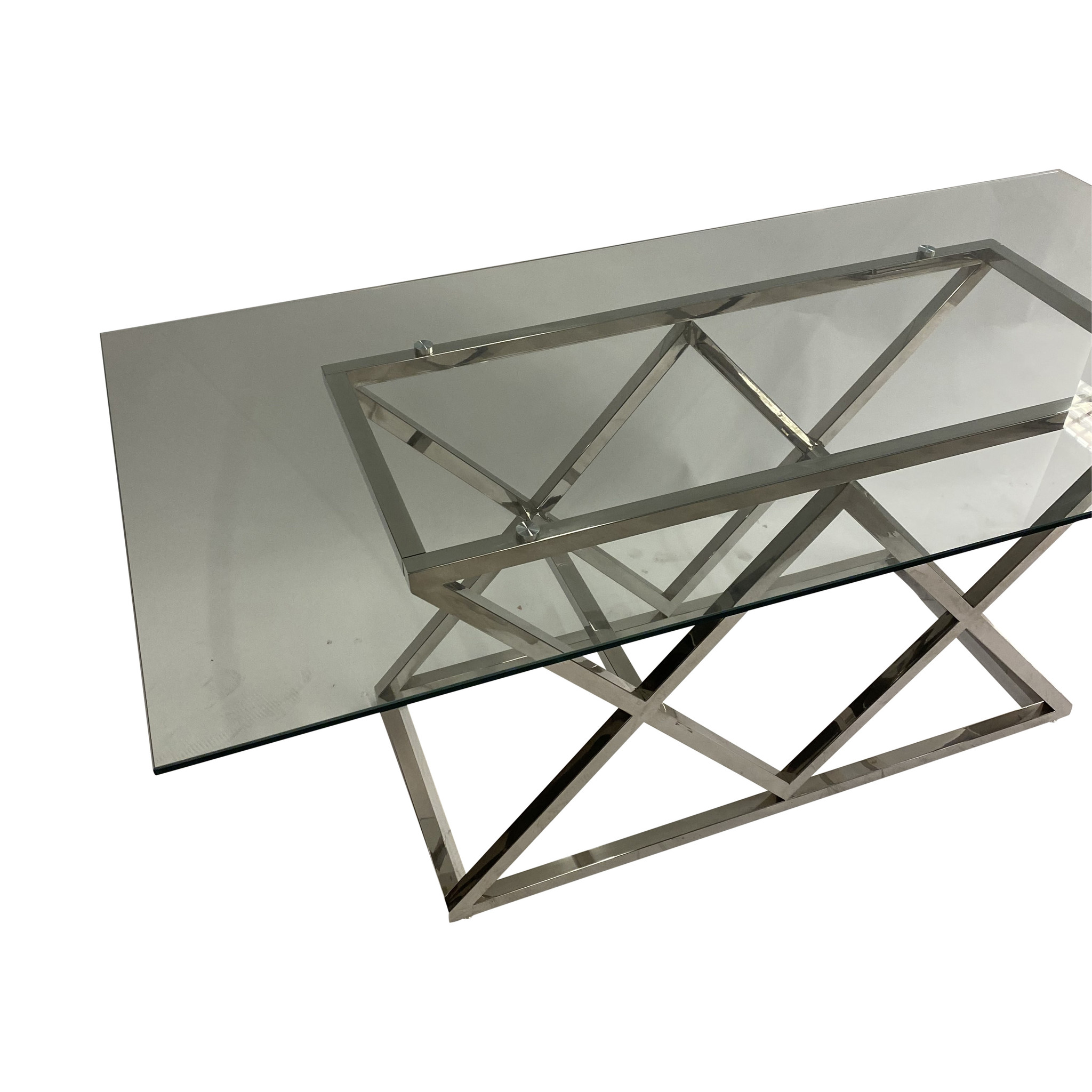 Eettafel Idol Zilver 180 x 90 cm