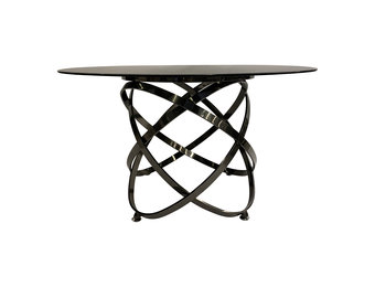 Eettafel Calvin Zwart Zilver