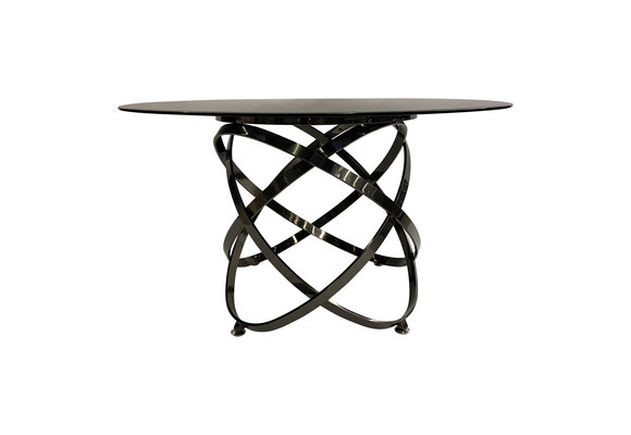 Eettafel Calvin Zwart Zilver