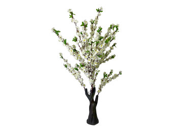 Kunstboom - Bloesem - Wit/Geel