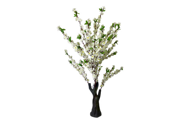 Kunstboom - Bloesem - Wit/Geel