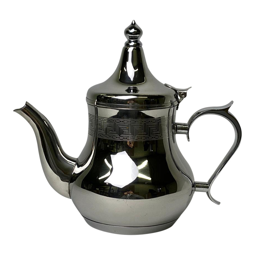 Marokkaanse Theepot Bavary 1.5 Liter - Roestvrij staal