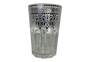 Theeglazen Marrakech Zilver - 12 stuks