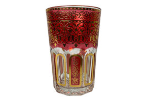 Theeglazen Marrakech Rood - 12 stuks