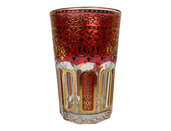 Theeglazen Marrakech Rood - 12 stuks