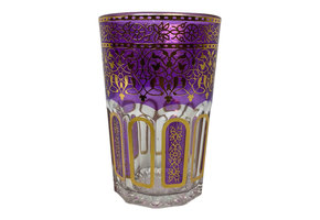 Theeglazen Marrakech Paars - 12 stuks