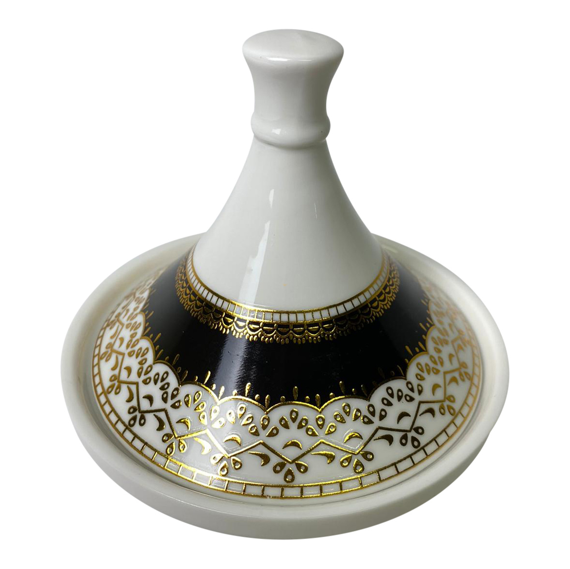 Espresso set Rio Zwart/Goud 6 stuks