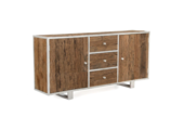 Dressoir Rixos Sleeper Wood - incl. glasplaat