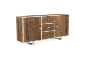 Dressoir Rixos Sleeper Wood - incl. glasplaat