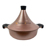 Tajine pan - Brons - Keramisch - anti-aanbaklaag