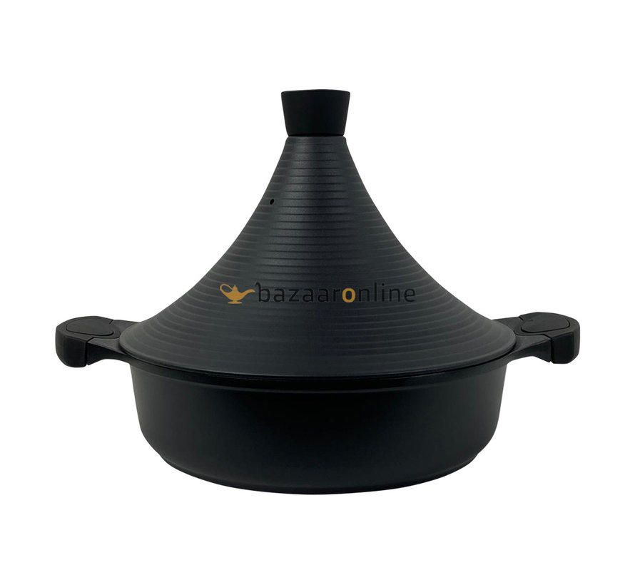 Tajine pan Keramisch antiaanbaklaag zwart