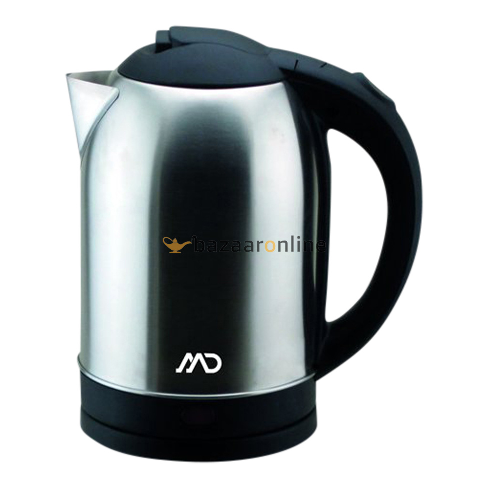 Waterkoker MD 1.8 liter Zilver