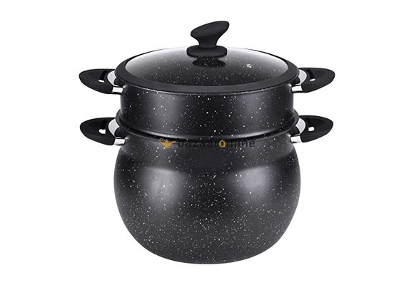 Couscous pan / stoompan 6 liter - non stick