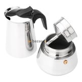 Espressomaker RVS / koffie percolator - 6 kopjes