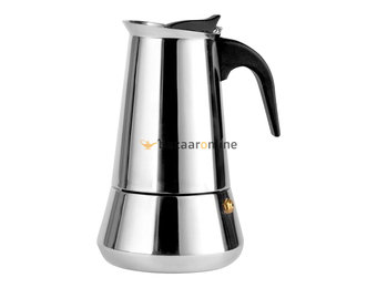 Espressomaker RVS - 9 kopjes