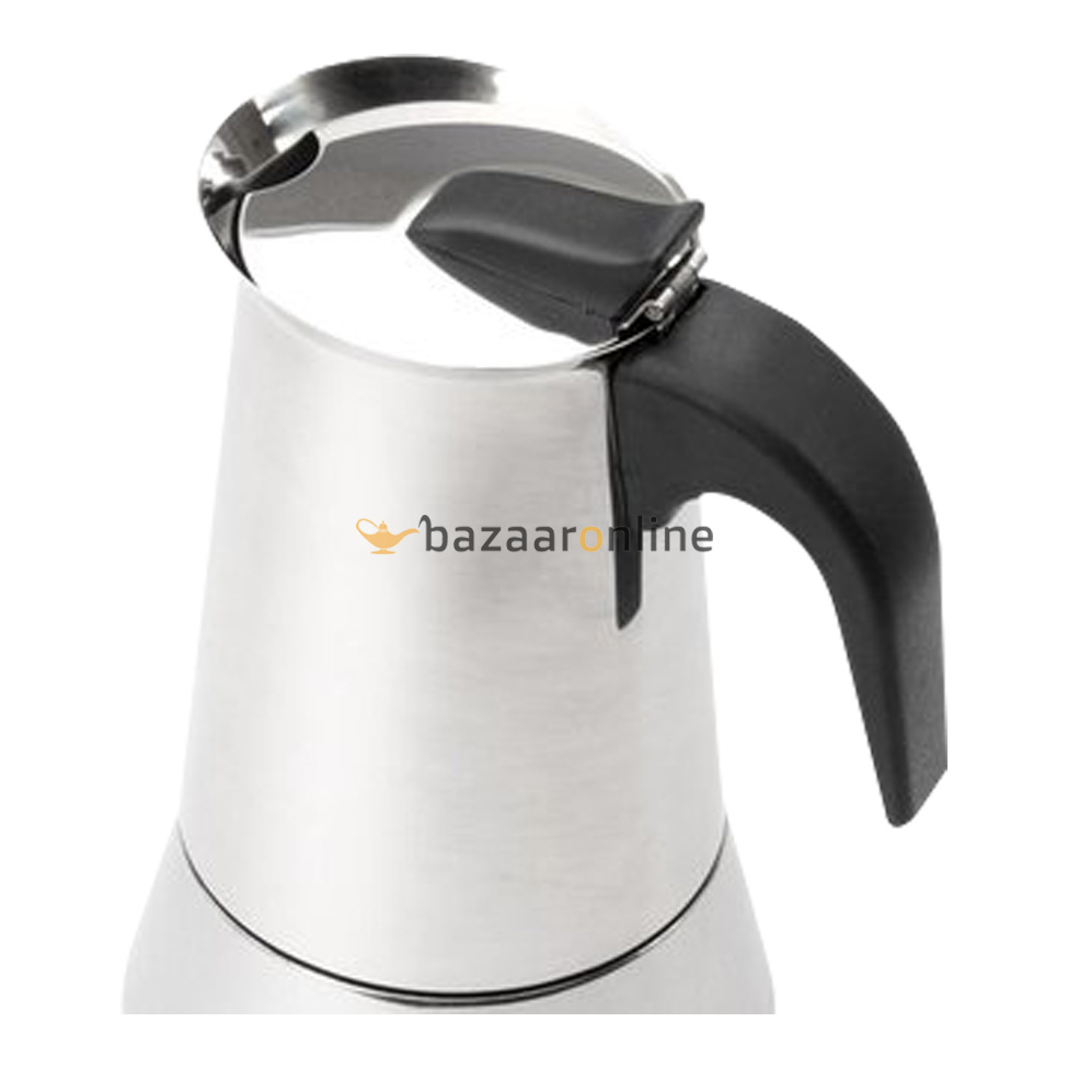 Espressomaker RVS / koffie percolator - 9 kopjes