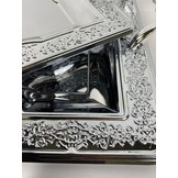 Dienblad Rabat - Oosters dienblad - Set van 2 - Zilver