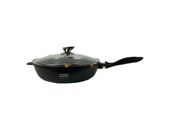 Diepe braadpan met deksel 28 cm
