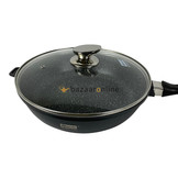 Diepe braadpan met deksel 28 cm - anti-aanbaklaag