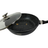 Diepe braadpan met deksel 28 cm - anti-aanbaklaag