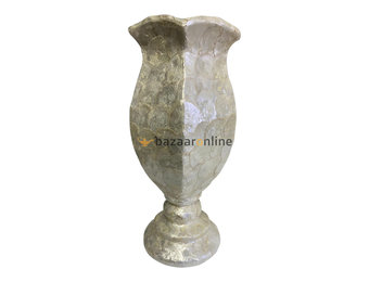 Decoratieve vaas Macy 1 - parelmoer