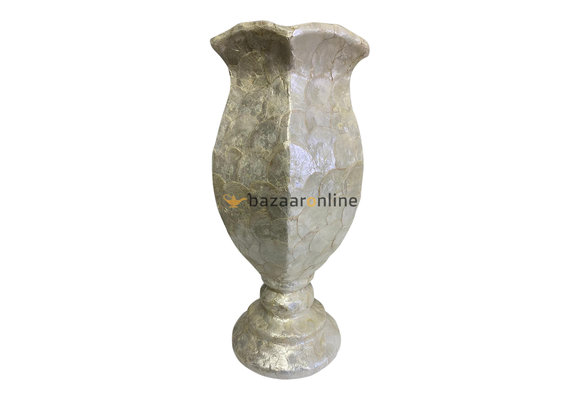 Decoratieve vaas Macy 1 - parelmoer