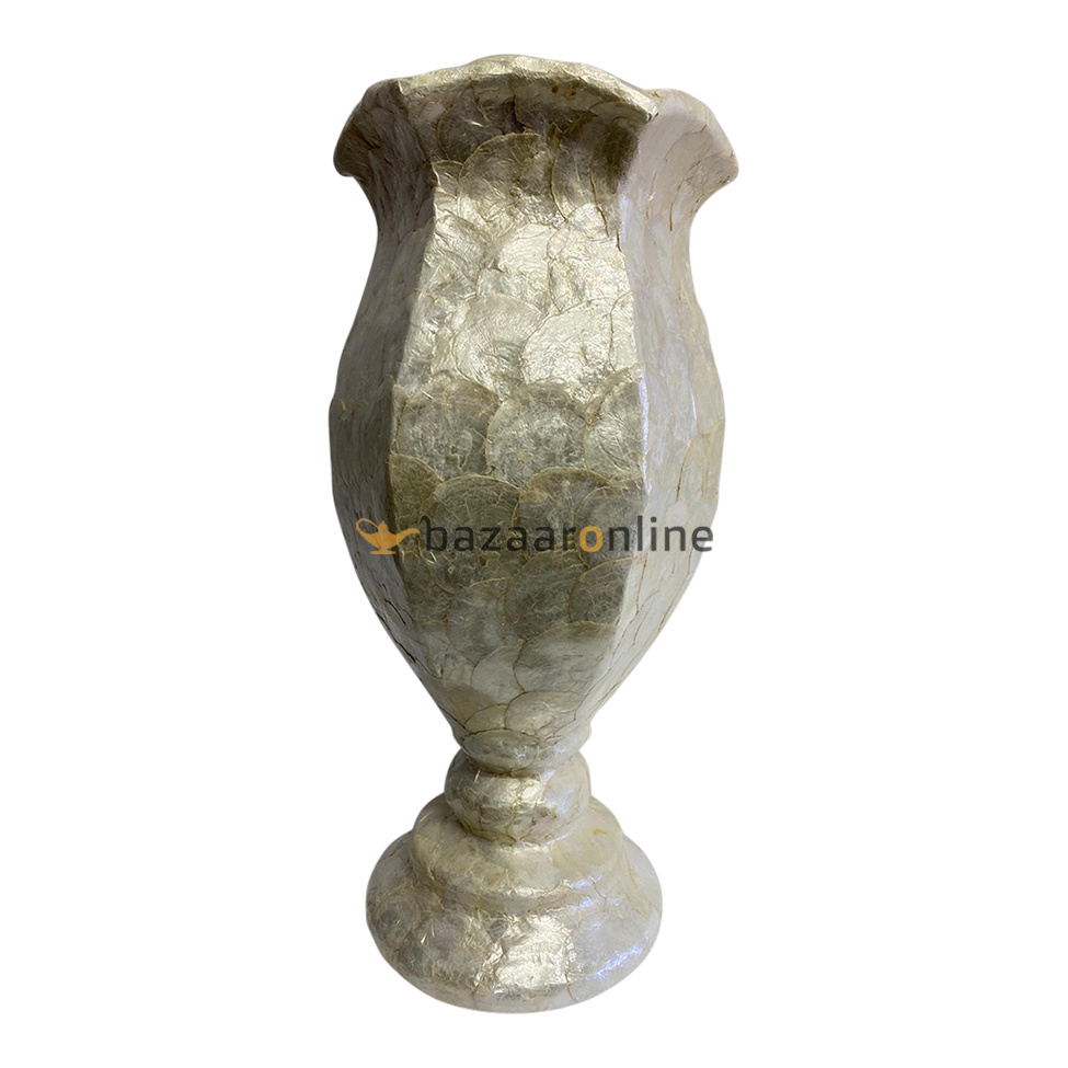 Decoratieve vaas Macy 1 - parelmoer