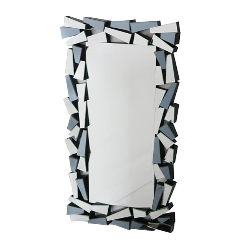 Cobra Antraciet Spiegel - Rechthoekig - 80 x 140 cm - Spiegelglas