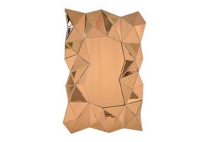 Carmen Brons Spiegel - Rechthoekig - 80 x 120 cm - Spiegelglas