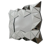 Carmen Zilver Spiegel - Rechthoekig - 80 x 120 cm - Spiegelglas