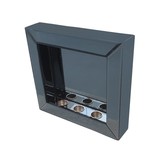 Sfeerhaard Antraciet - 3 waxinelichtjes - Eric Kuster Stijl