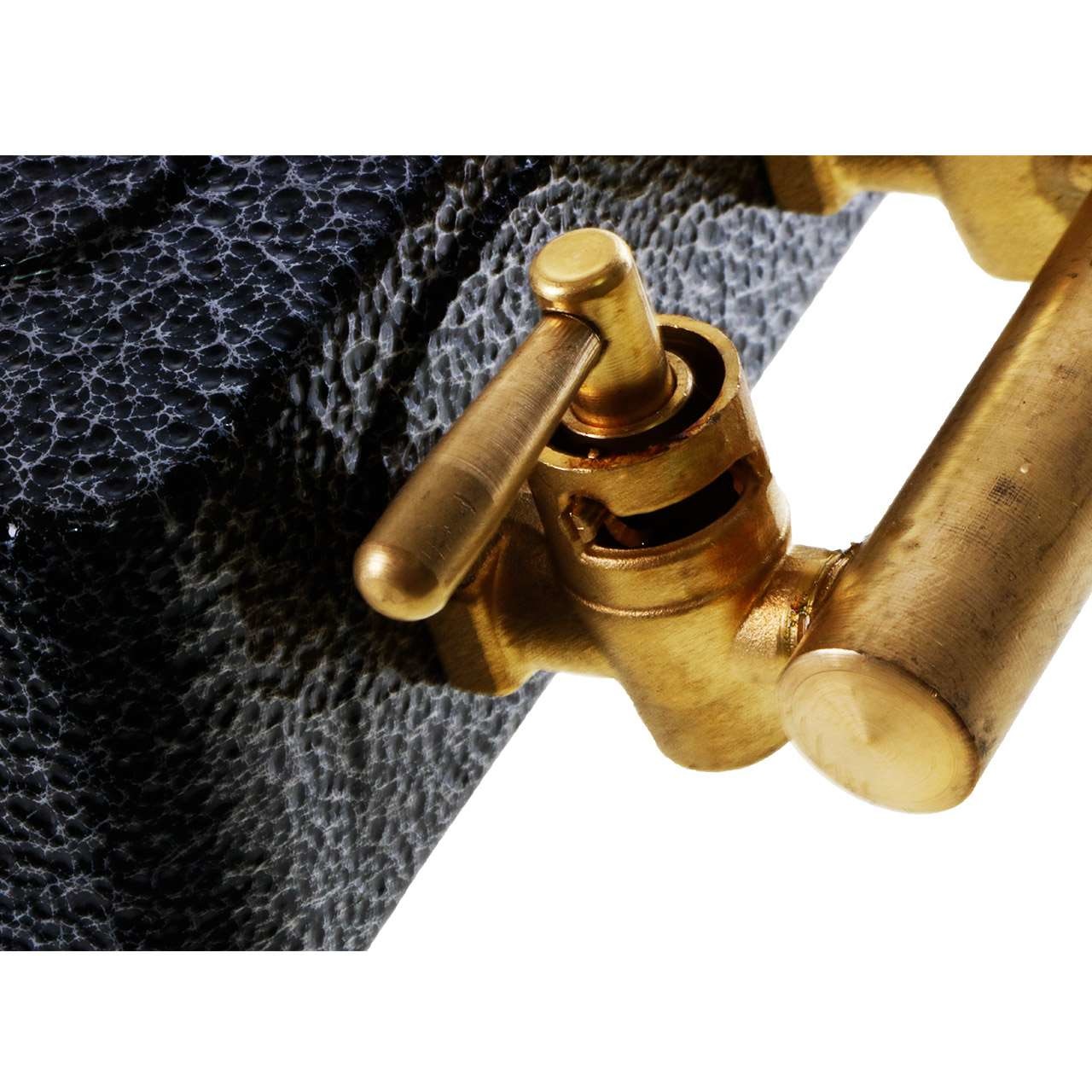 Bavary Gasstel / Gaspit, gietijzer, hittebestendig oppervlak, drie onafhankelijke zones, diameter 30 cm