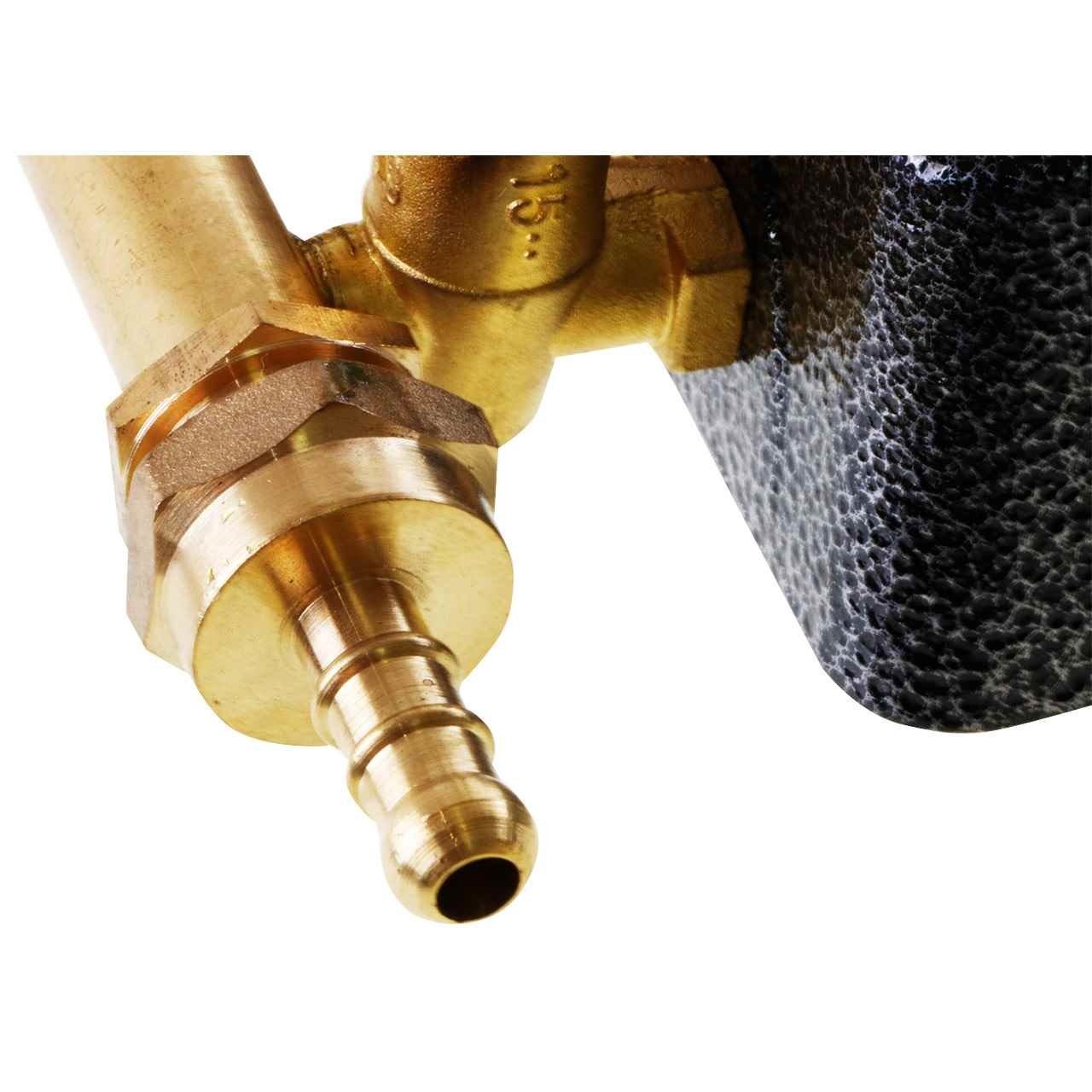 Bavary Gasstel / Gaspit, gietijzer, hittebestendig oppervlak, drie onafhankelijke zones, diameter 30 cm