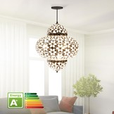 Hanglamp Marrakech Goud - Groot 45 cm - Oosterse hanglamp
