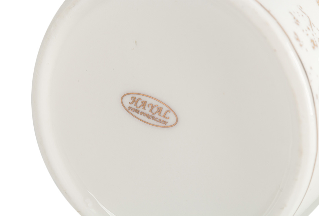 Specerijenset Maria - 15-delig - Marmerlook - Wit / Goud