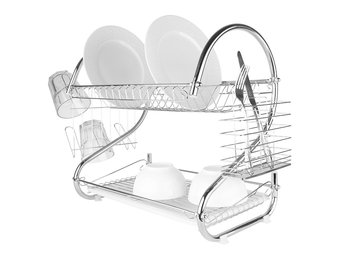 Afdruiprek Dish - Wit