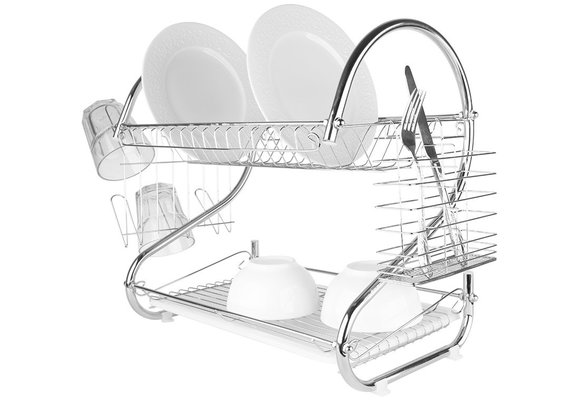 Afdruiprek Dish - Wit