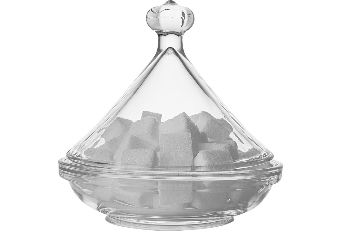 Suikerpot - No. 2 - 12,5 cm x 11,5 cm